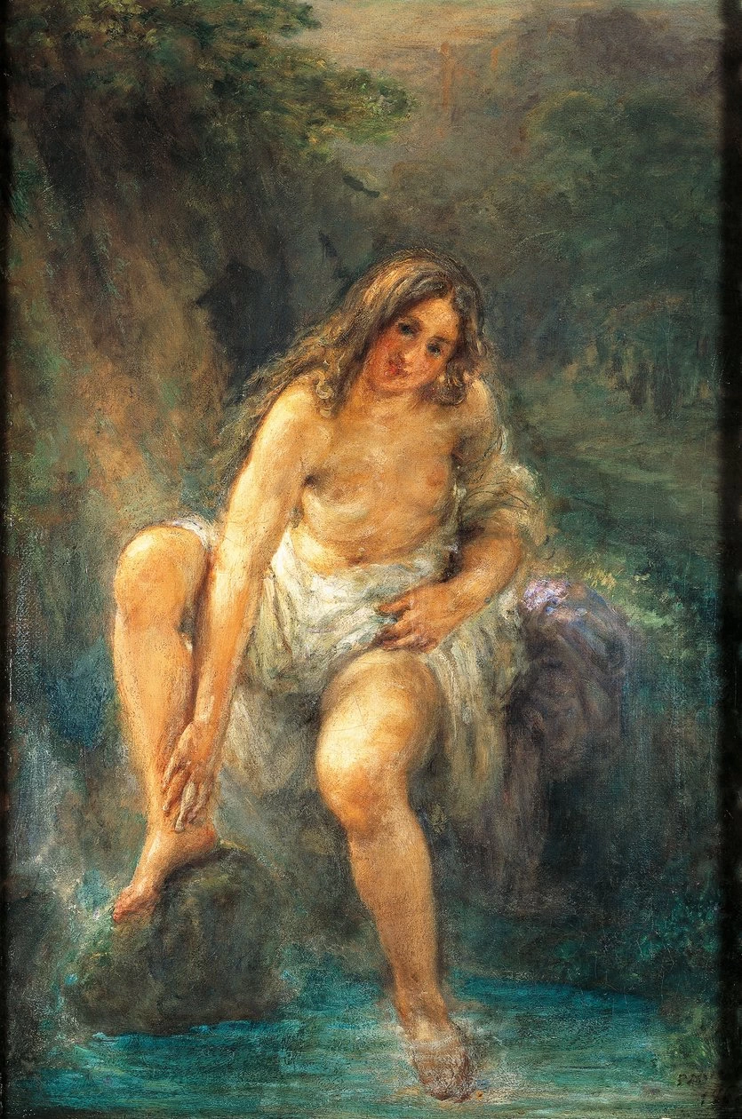 Giovanni Carnovali - Bagnante, Galleria d'Arte Moderna, Milano